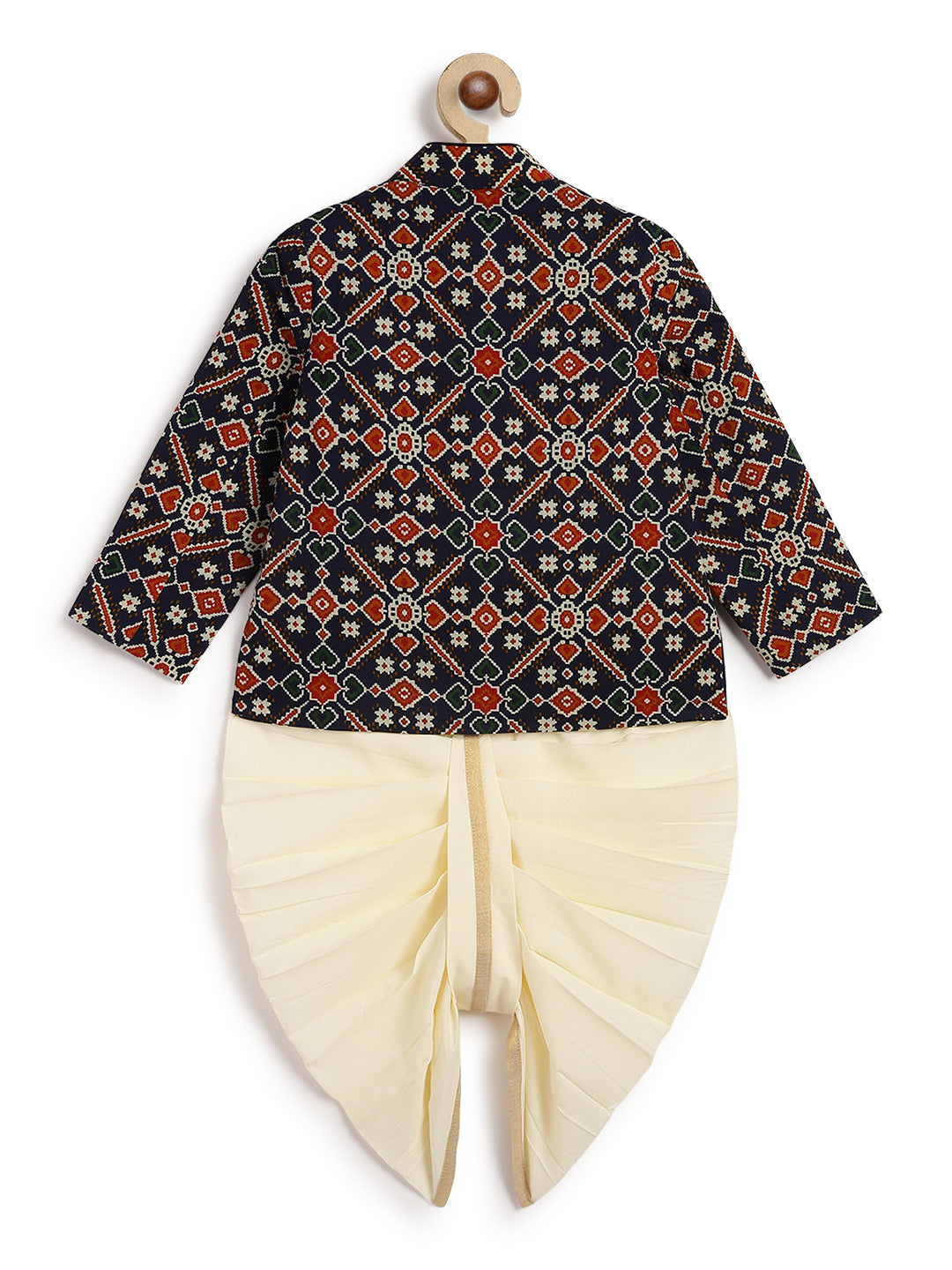 Patola Print Bandhgala Set - Image 4