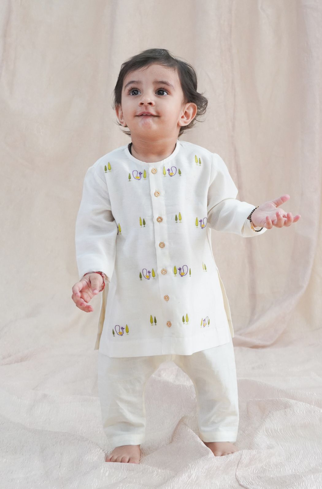 Mayur Regal Kurta Set - Eco-friendly - Sama Homes