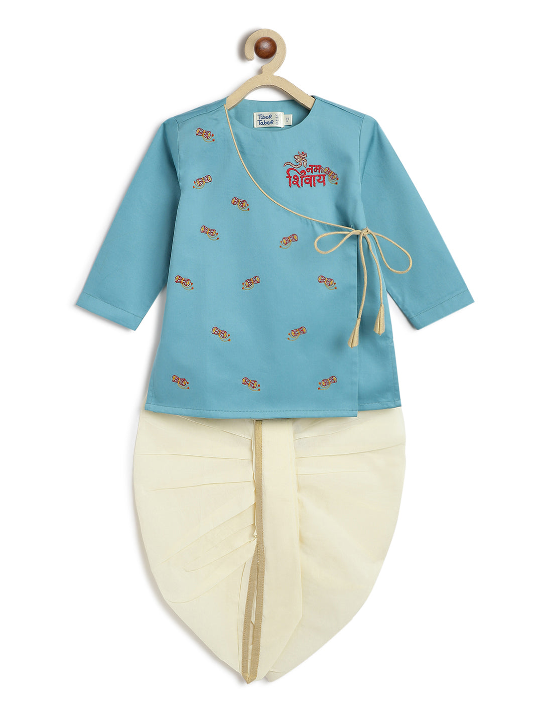 Bholenath Blessings Kurta Dhoti Set - Image 2