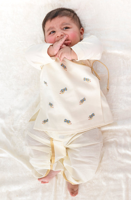 Bholenath Blessings Kurta Dhoti Set