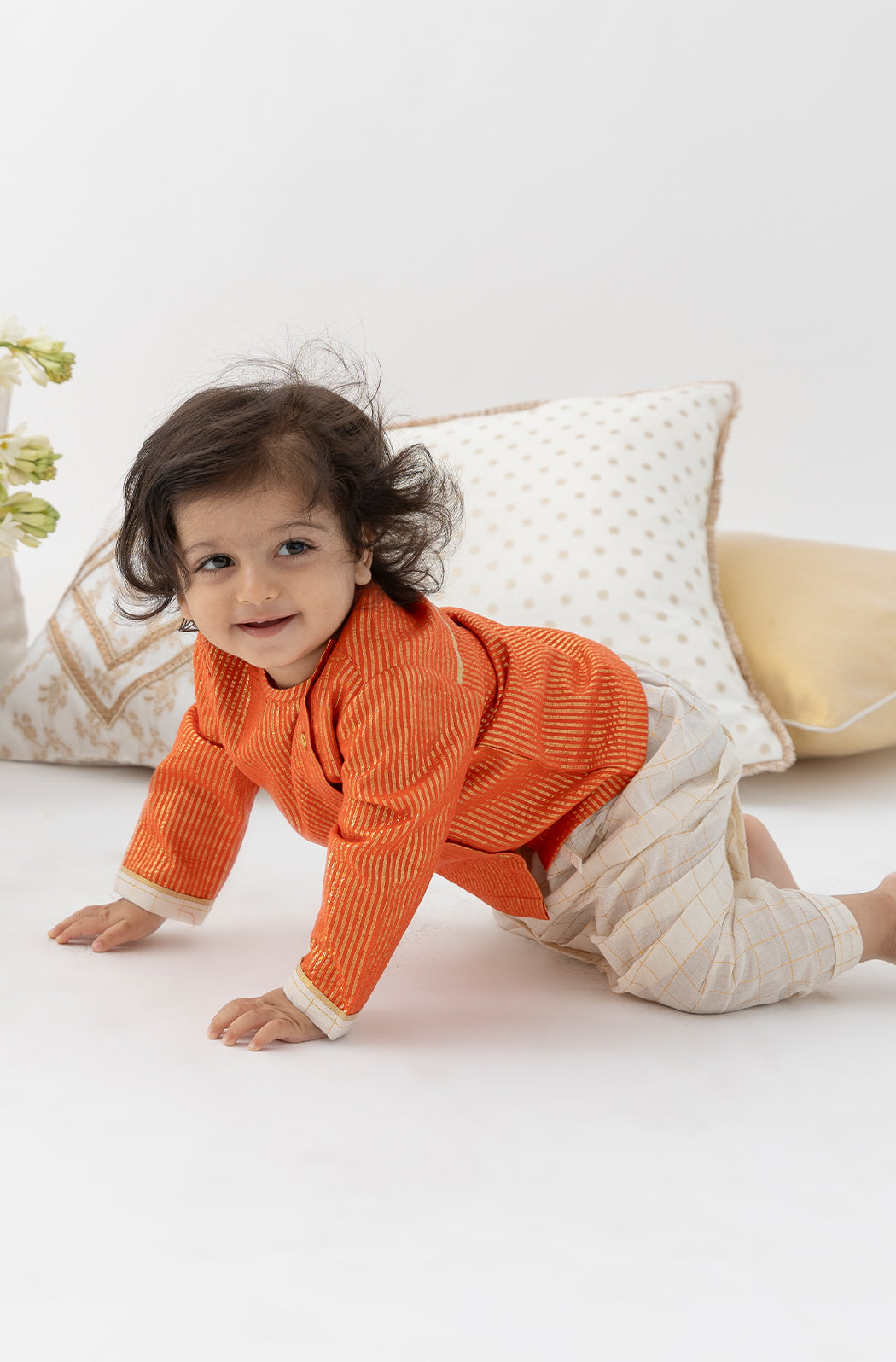 Little Jugnu Dhoti Kurta Set - Image 4