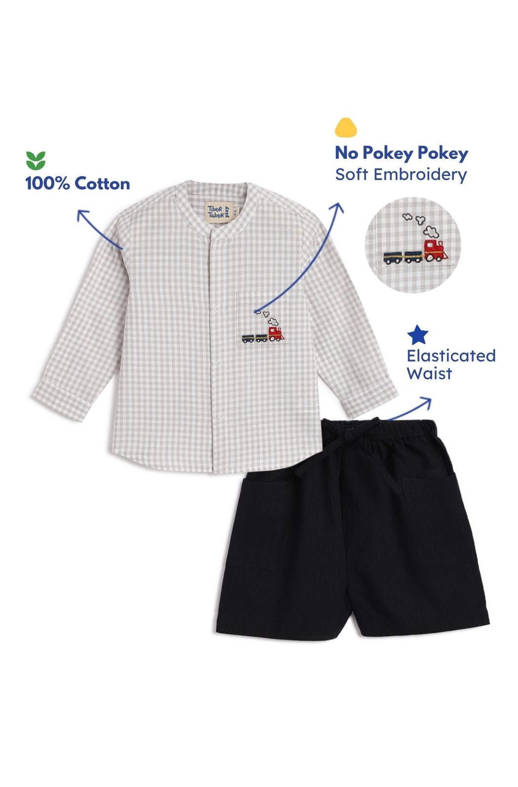 Mini Explorer Shirt & Shorts Set