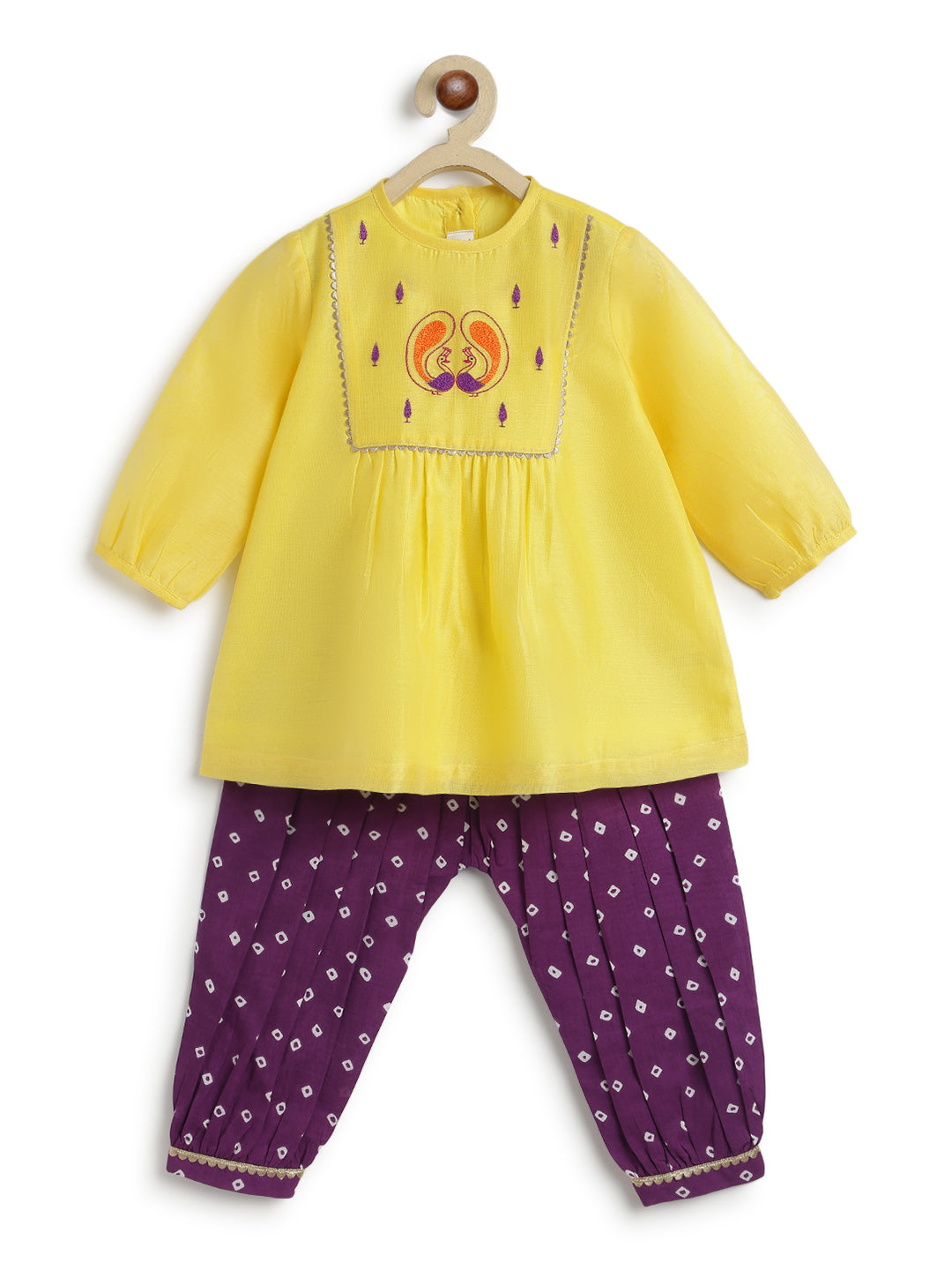 Peacock Bloom Suit Set - Image 2