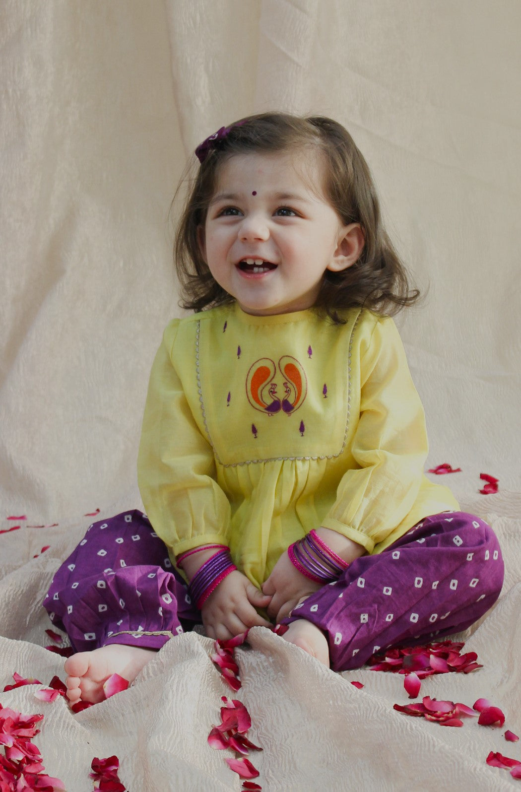 Peacock Bloom Suit Set - Image 4