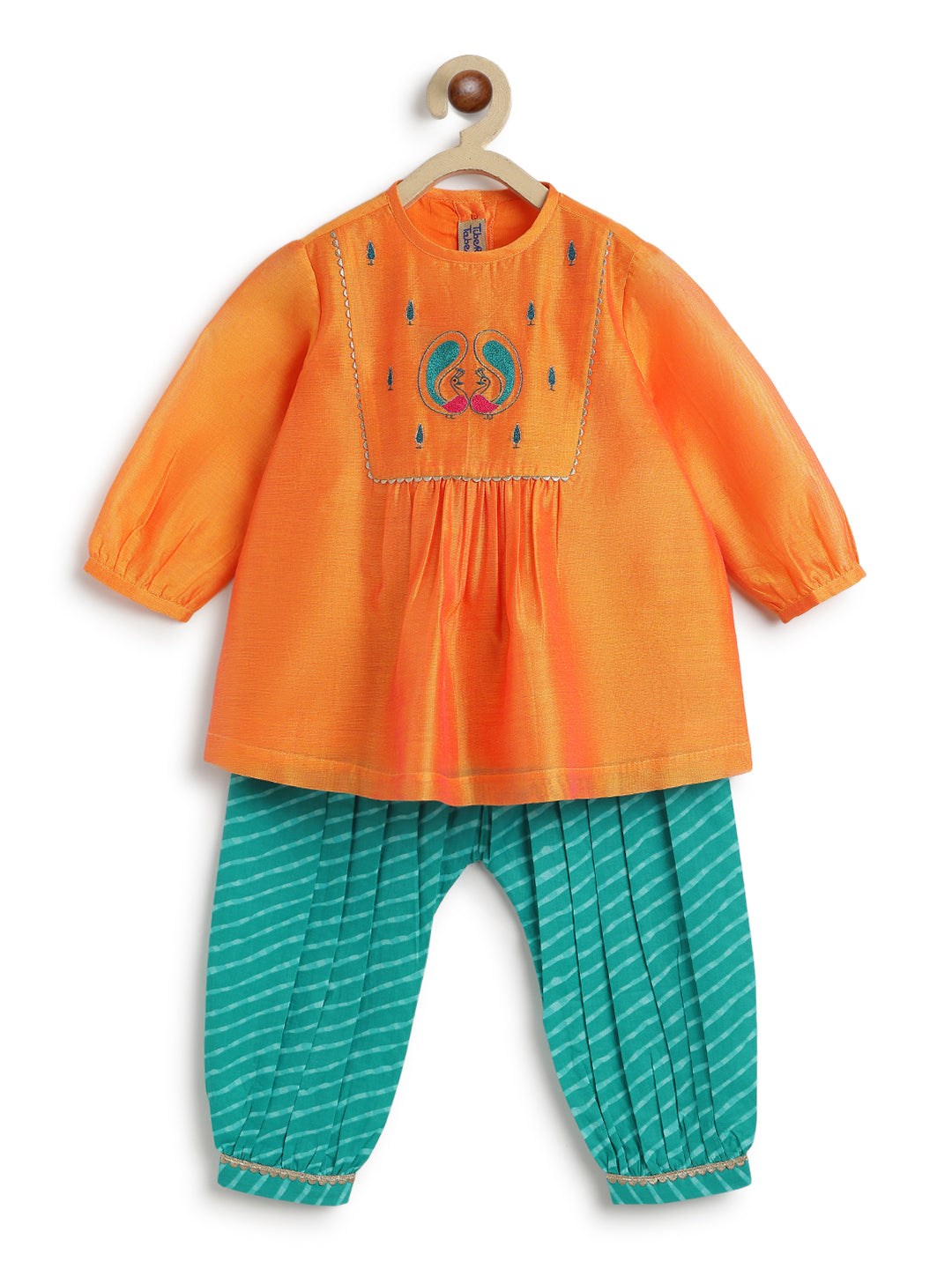 Peacock Bloom Suit Set - Image 2