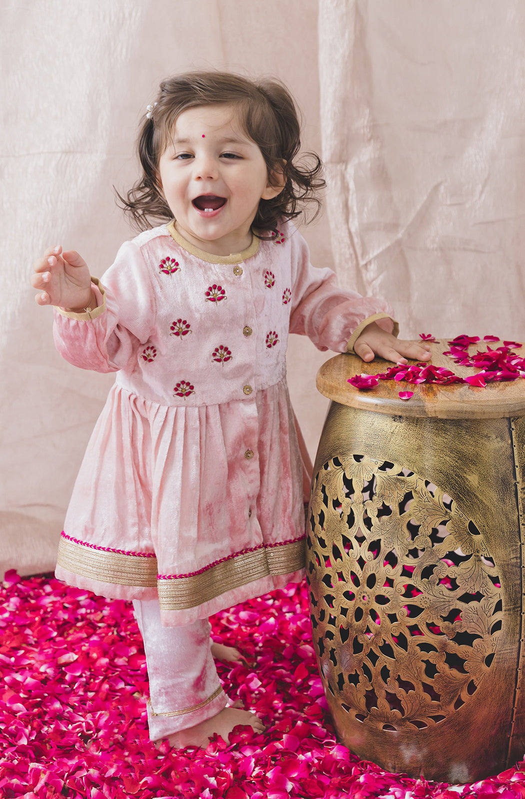 Royal Rose Angrakha Set