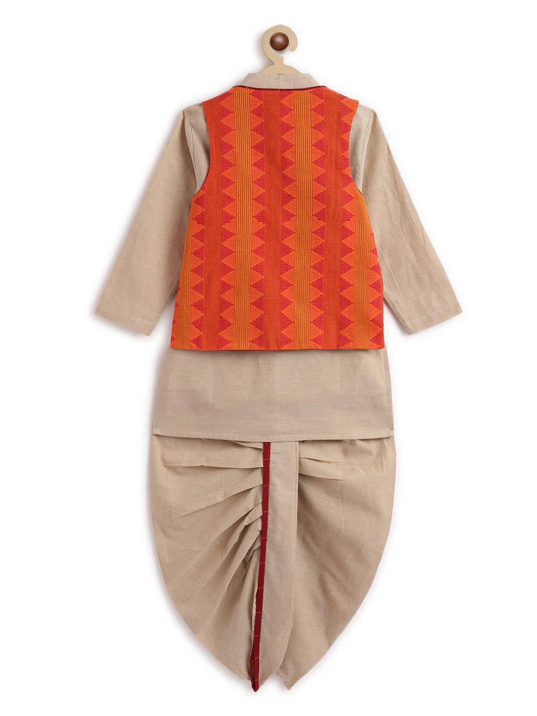 Reversible Razzle 3 Pc Dhoti Set