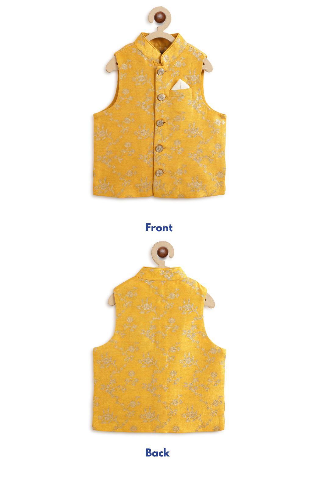 Inaayat Brocade 3 Pc Bundi Set