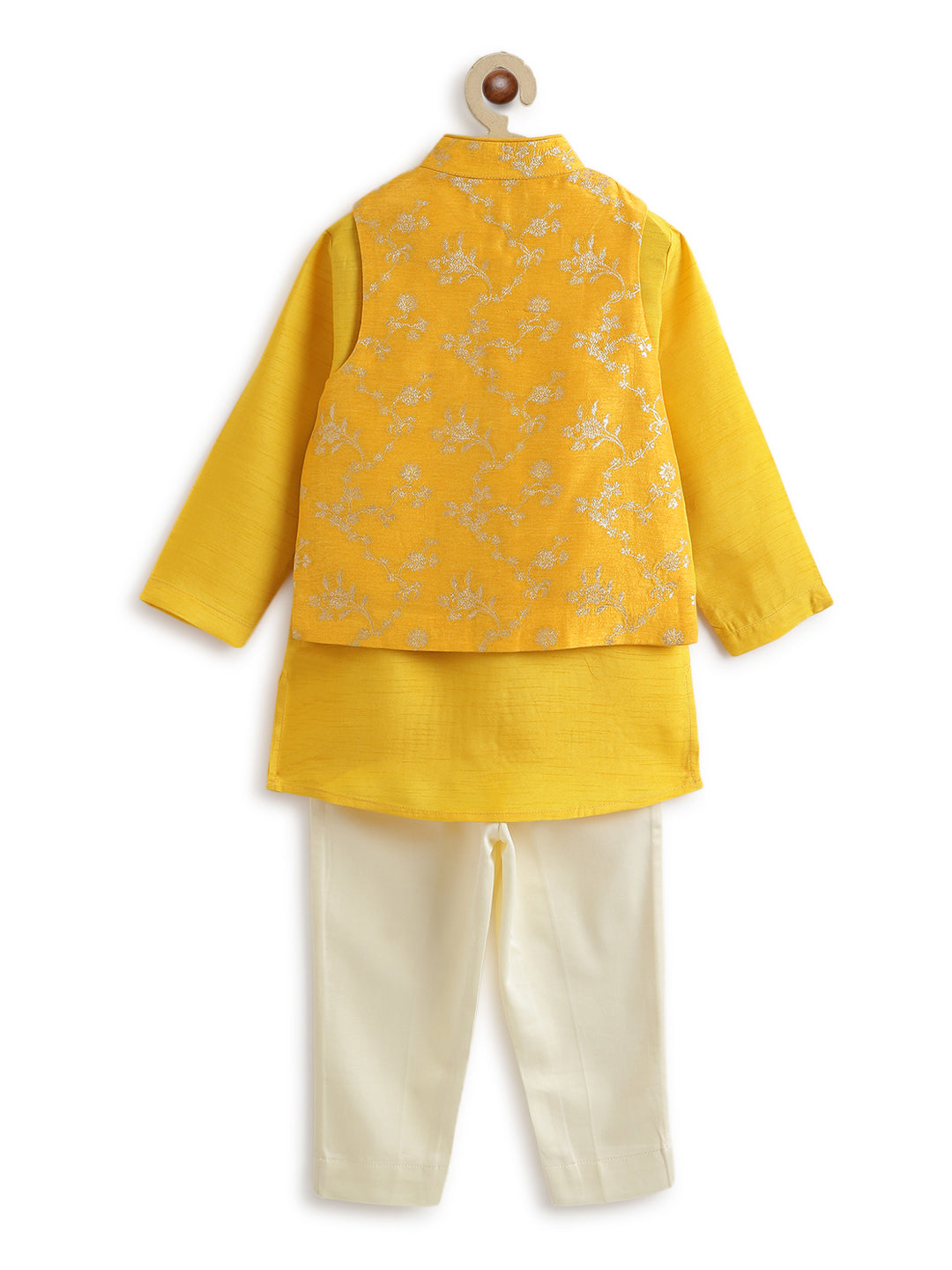 Inaayat Brocade 3 Pc Bundi Set - Image 4