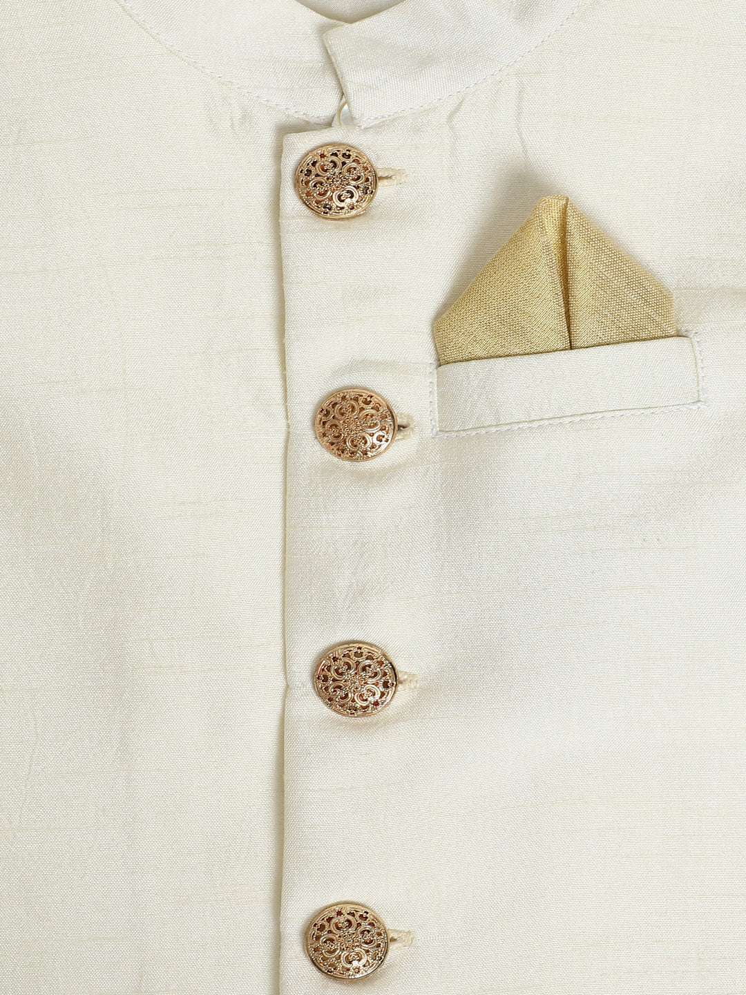 Inaayat Bundi for Boys - Cream - Image 3