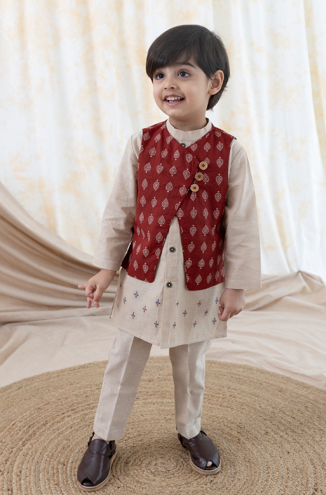 Neelamber 3 Pc Bundi Set