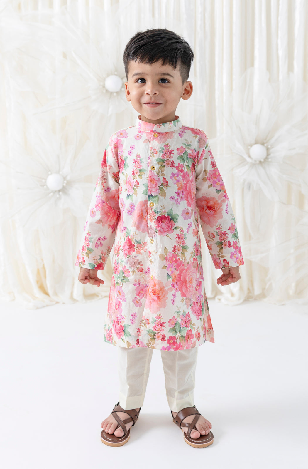 La Vie En Rose Kurta Set - Eco-friendly - Sama Homes