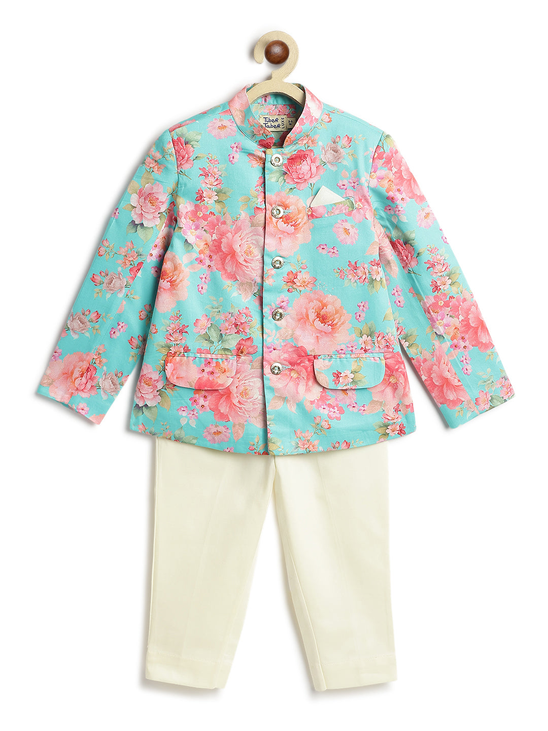 La Vie En Rose Bandhgala Set - Image 2