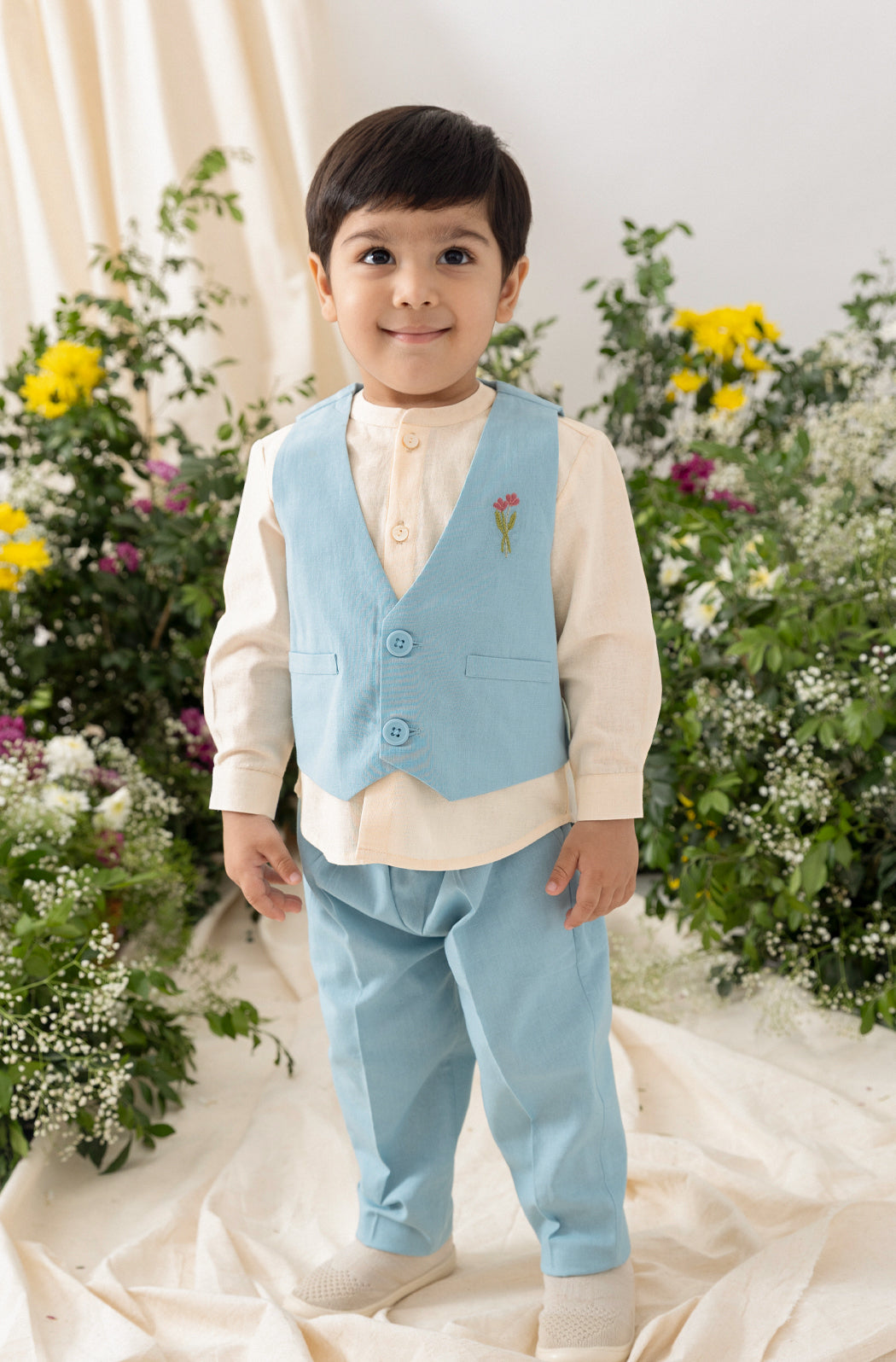 Secret Garden 3 Pc Waistcoat Set