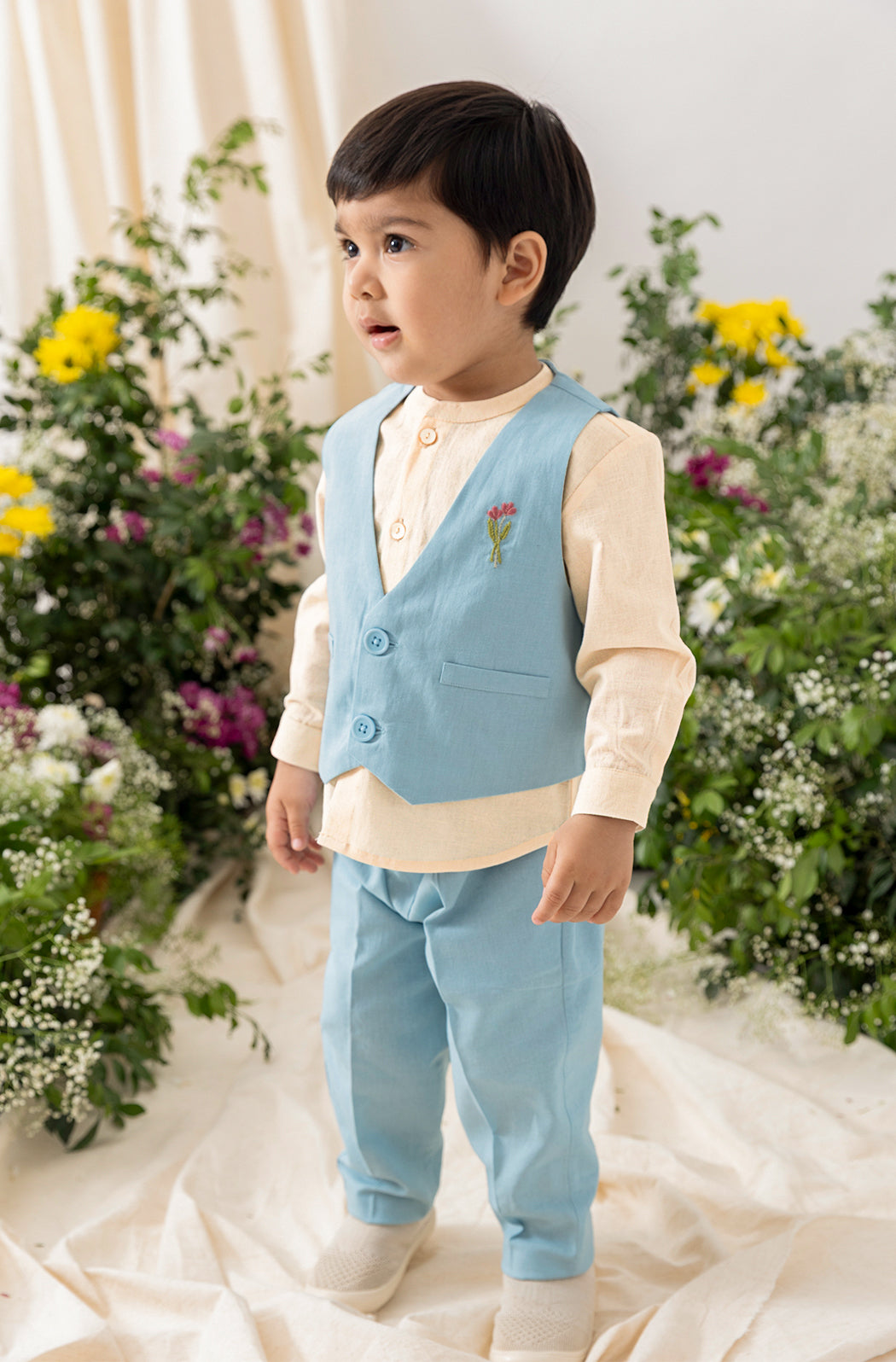 Secret Garden 3 Pc Waistcoat Set