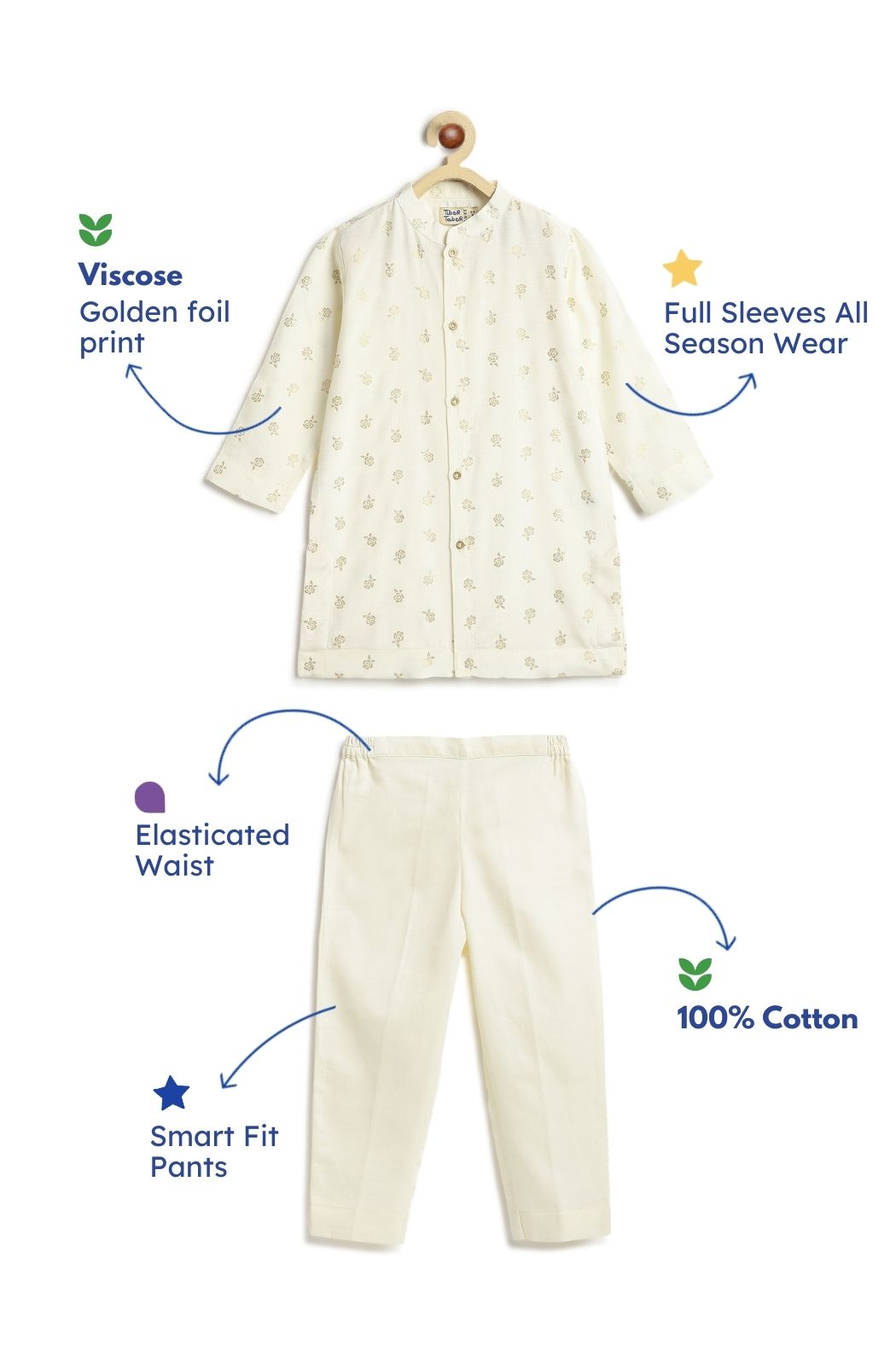 Rose Garden Kurta Set - Image 3