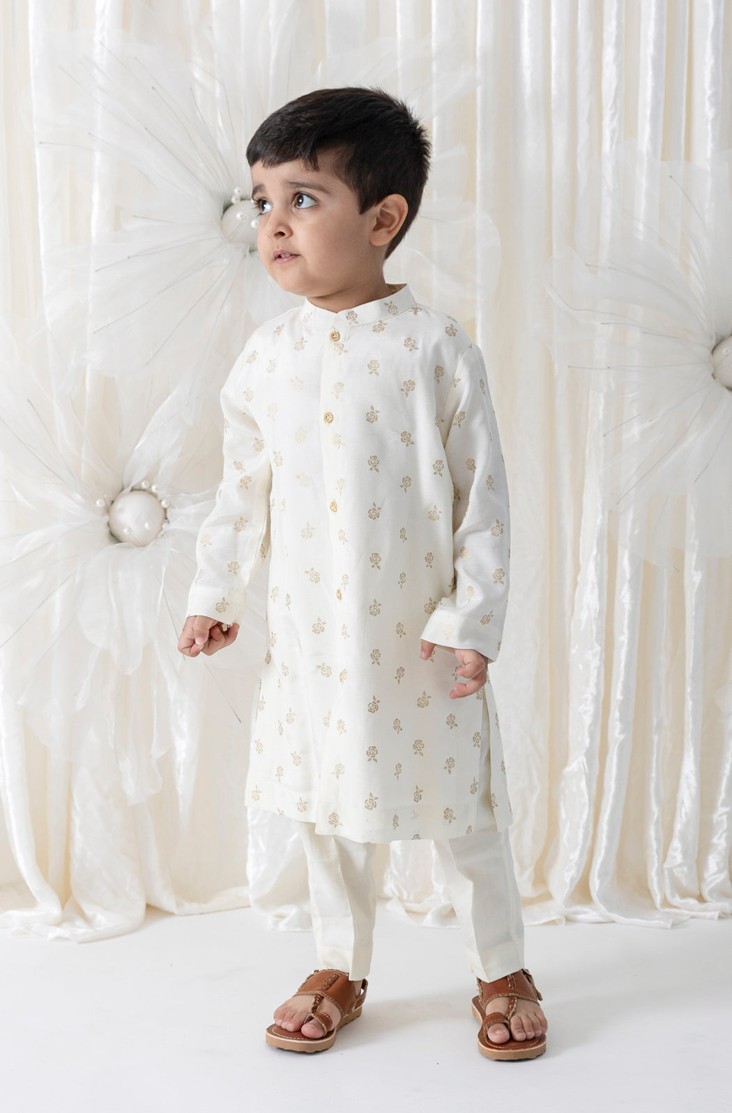 Rose Garden Kurta Set - Eco-friendly - Sama Homes