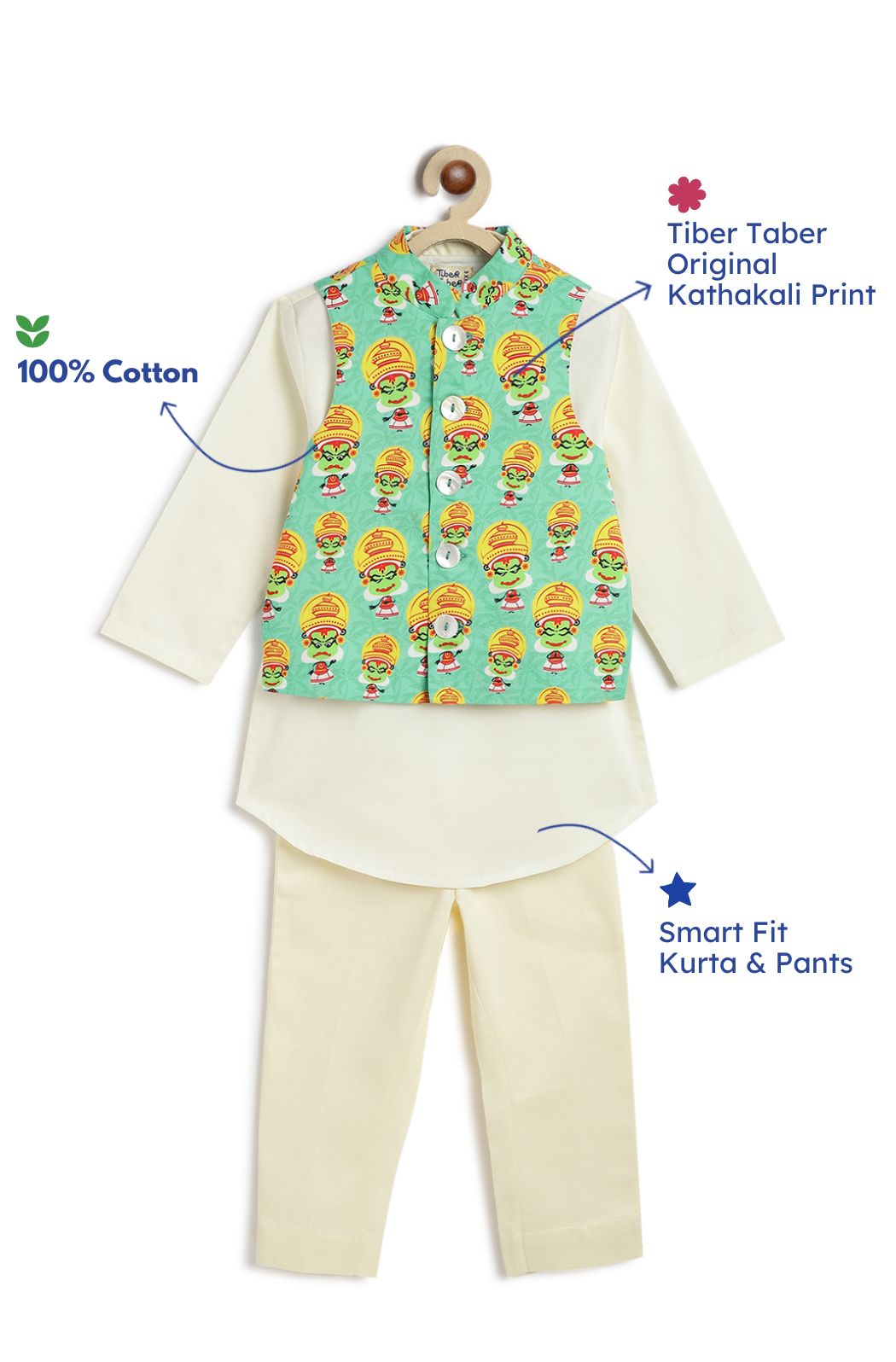 Cultural Canvas 3 Pc Bundi Set - Image 3