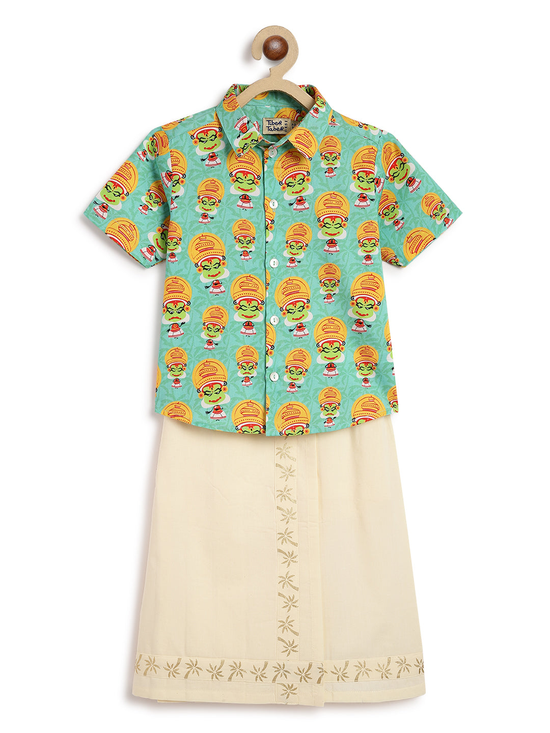 Rangaswamy Kathakali Mundu Set - Image 2