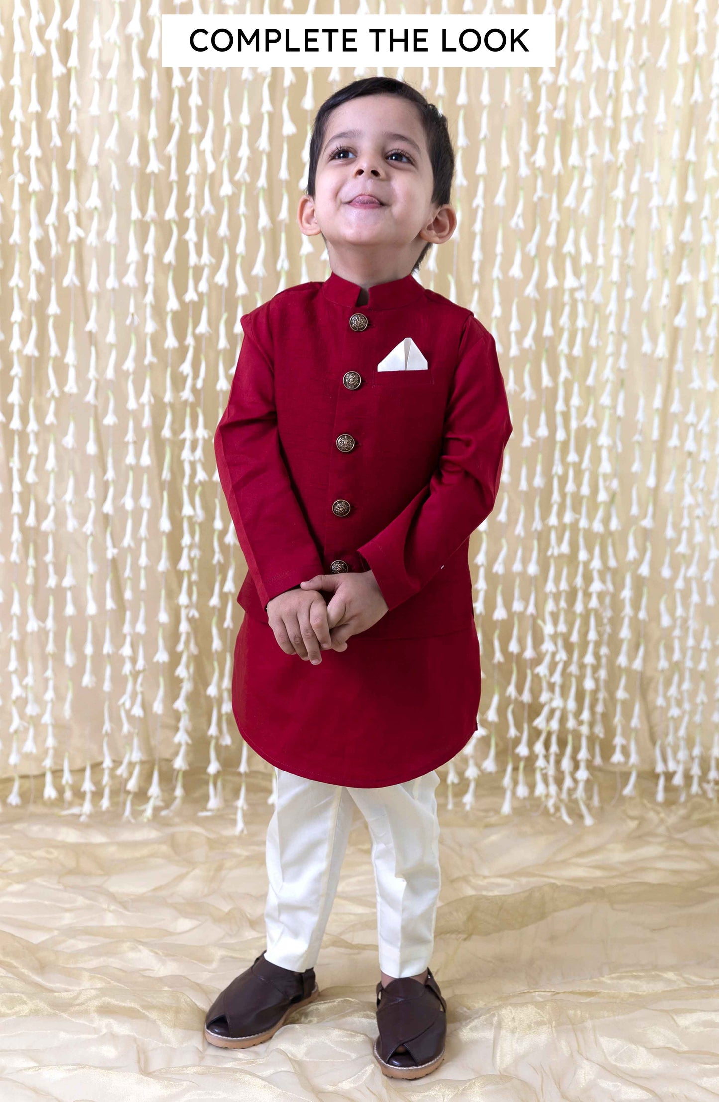 Inaayat Bundi for Boys - Maroon