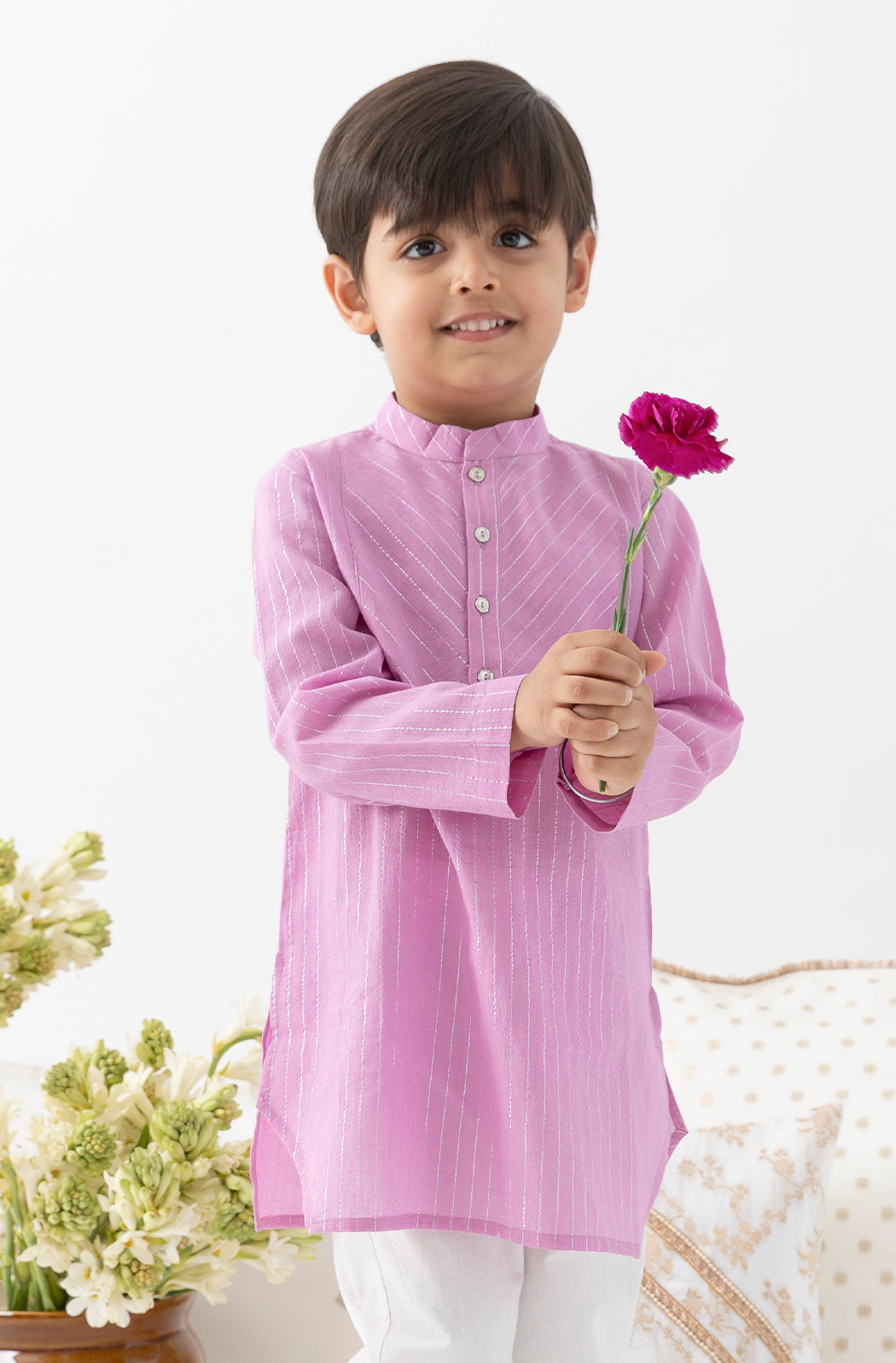 Chandaniya Kurta Pyjama Set - Image 4