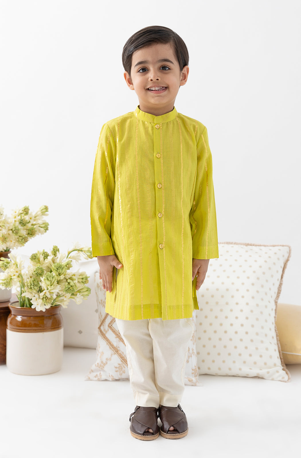 Aarzoo Kurta Pyjama Set - Eco-friendly - Sama Homes