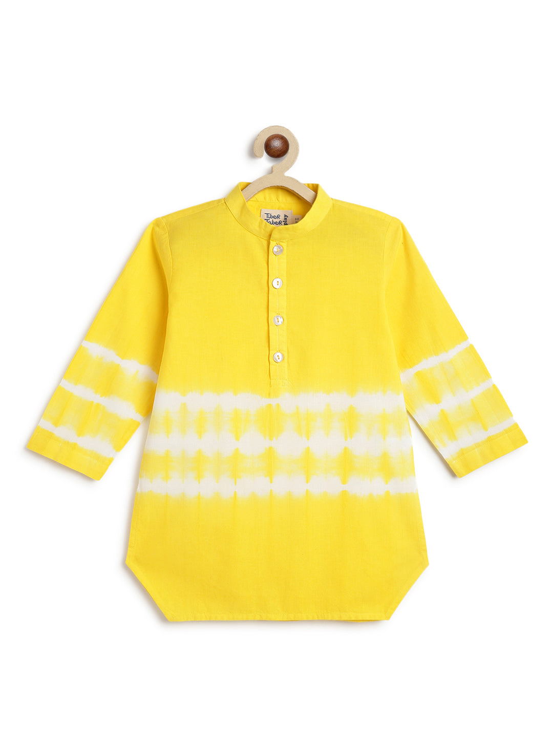 Breezy Lines Kurta - Yellow