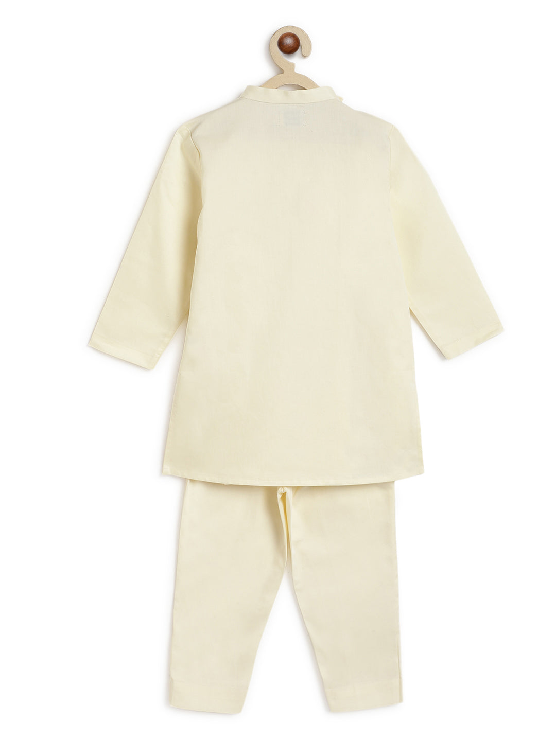 Ram Lalla Kurta Pant Set - Cream