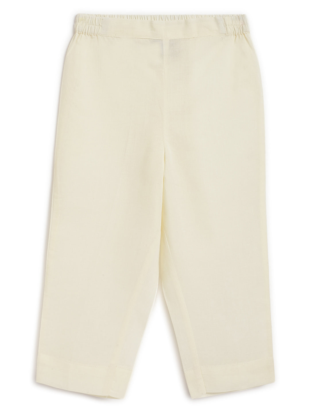 Classic Zari Kurta Pyjama Set - Red - Image 5