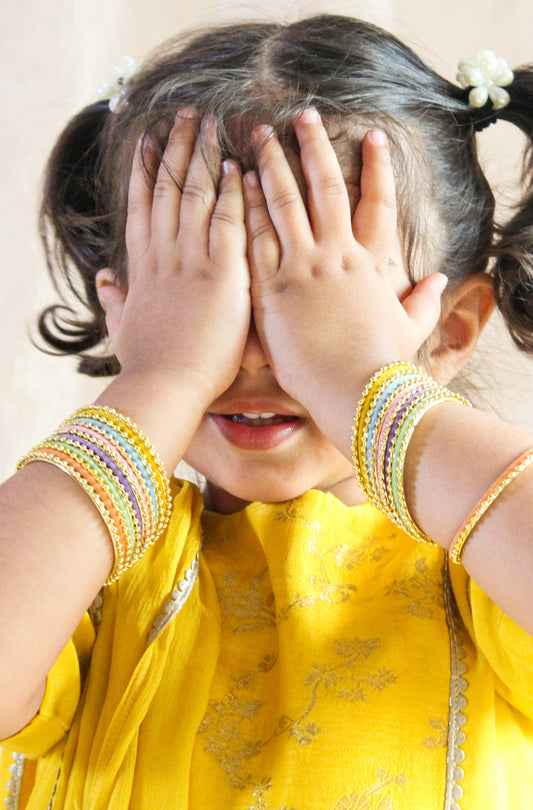 Rainbow Radiance Bangles