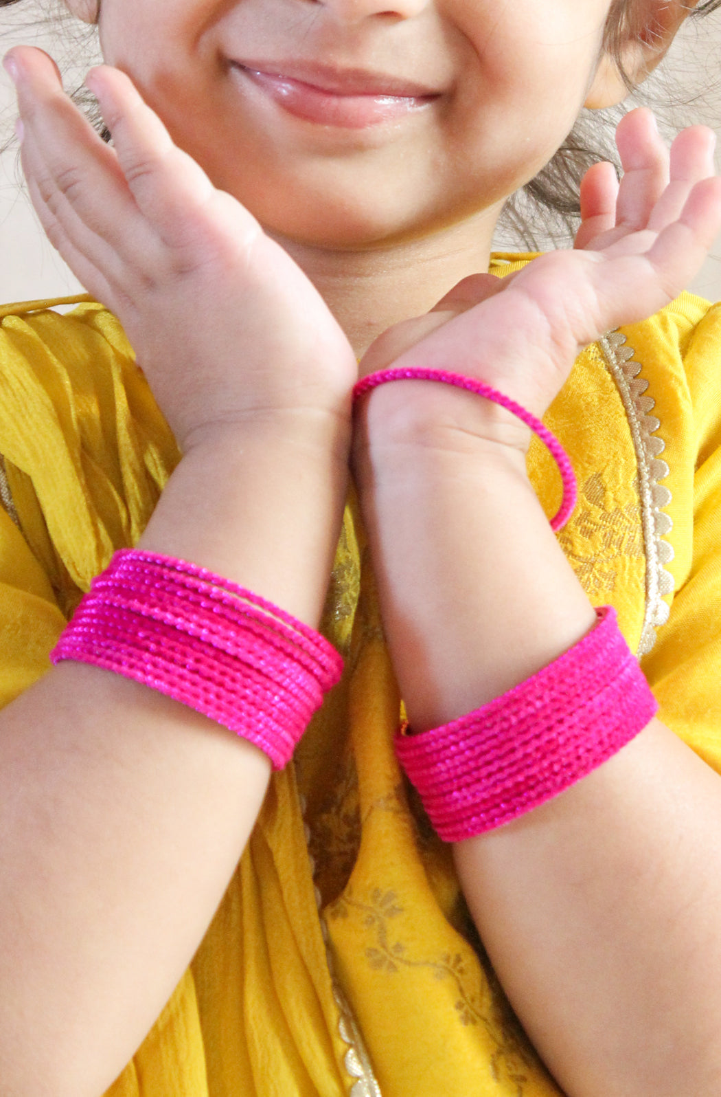 Sparkling Pink Pop Bangles - Eco-friendly - Sama Homes