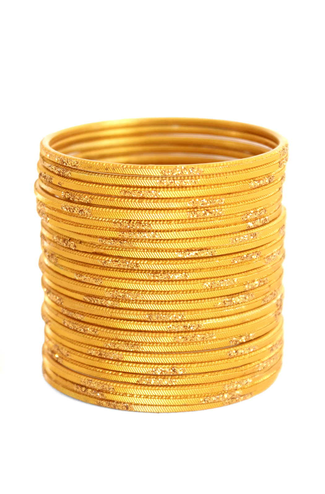 Sparkling Gold Bangles - Image 2