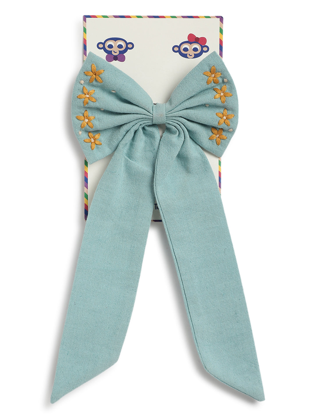 Bow Hair Accessories - Blue - Image 2