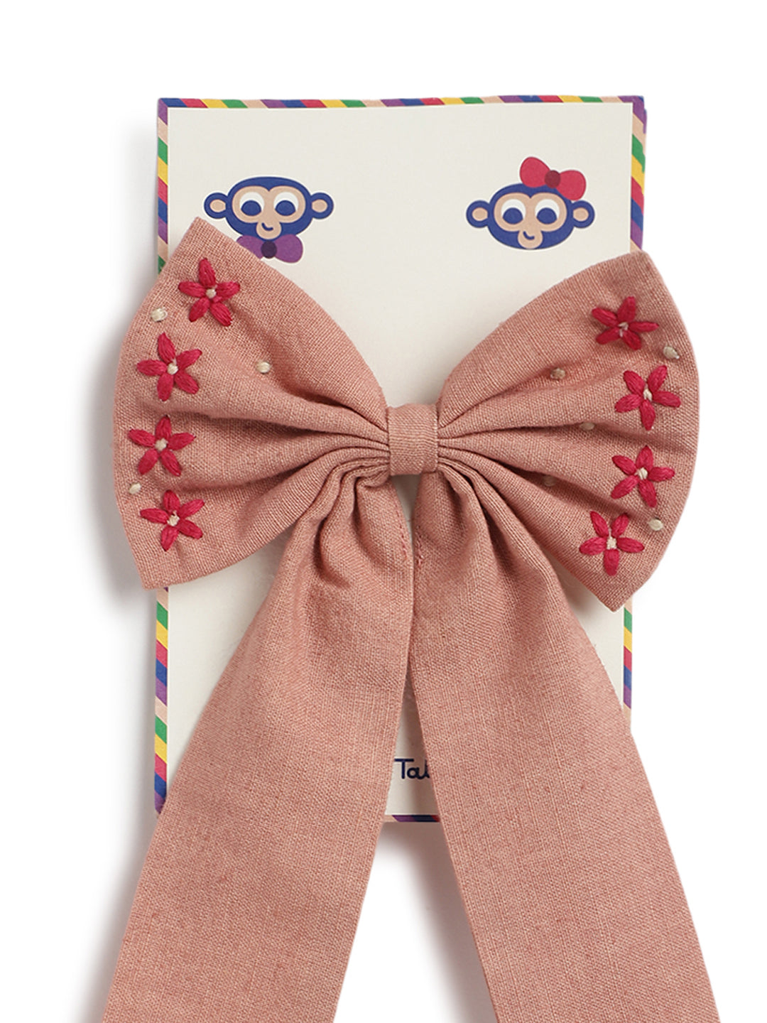 Bow Hair Accessories - Pink - Image 3