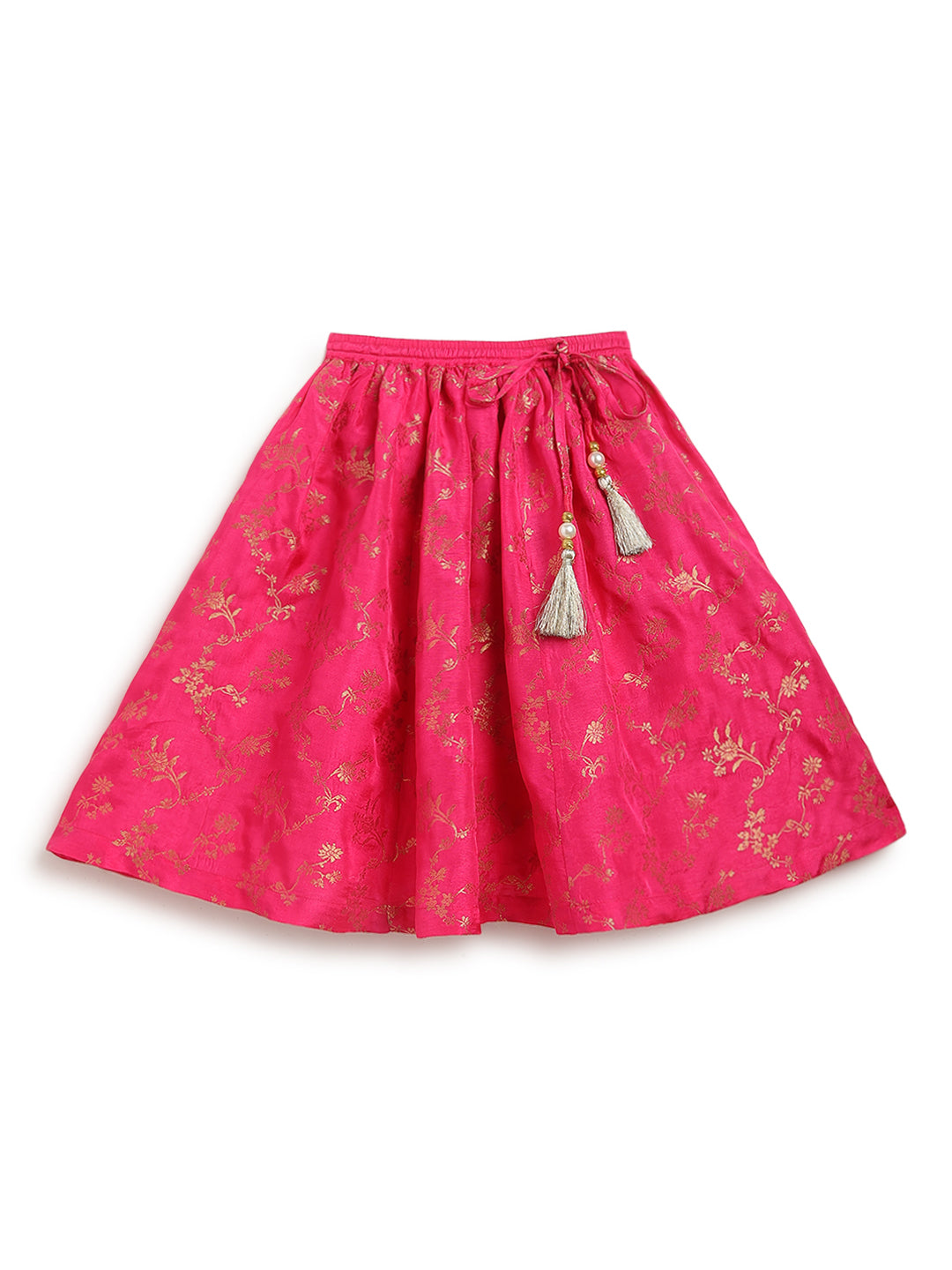 Blossom Glow Lehenga Set - Green - Image 7