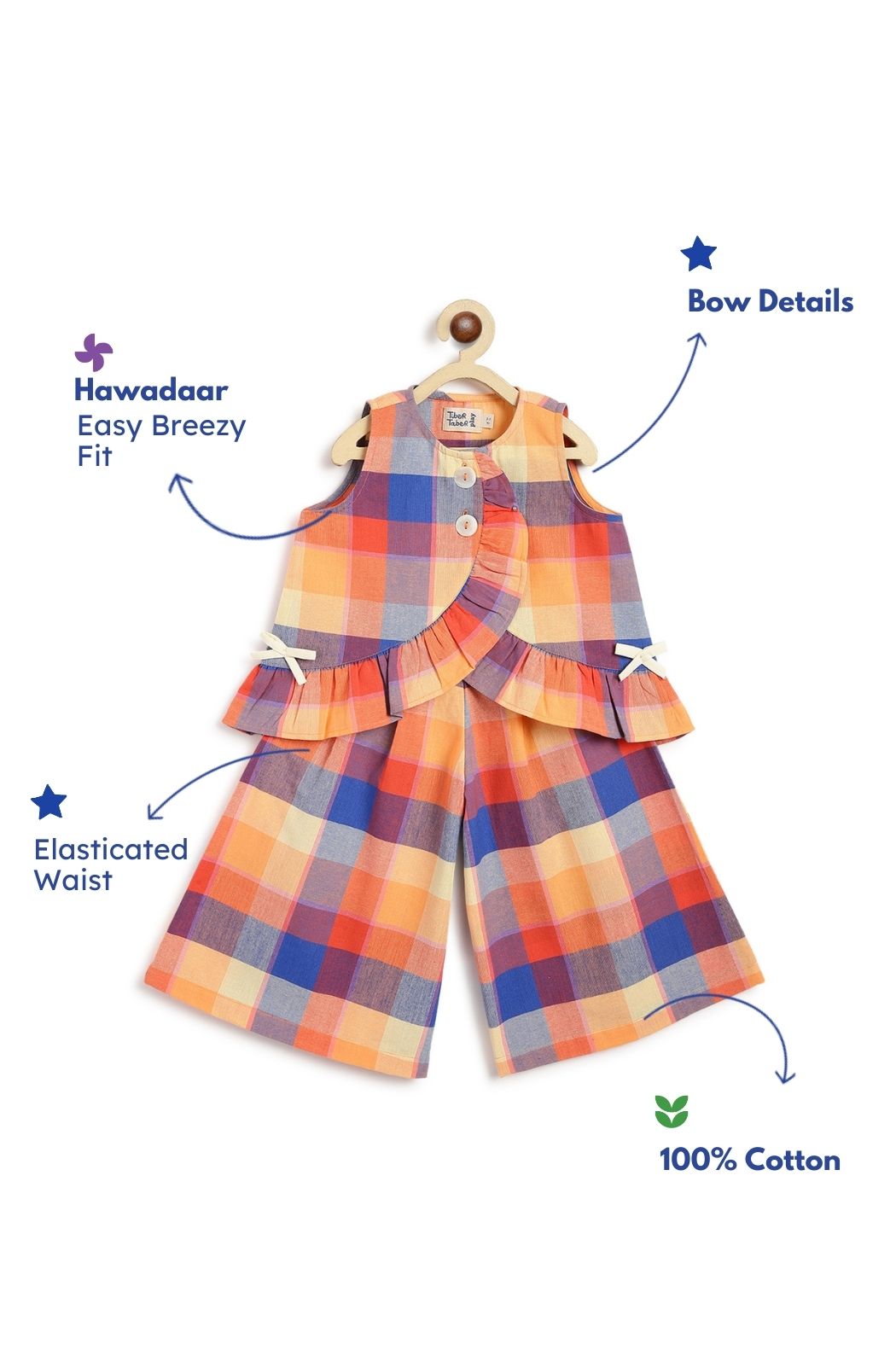 Cheerful Checks Top Set - Image 3