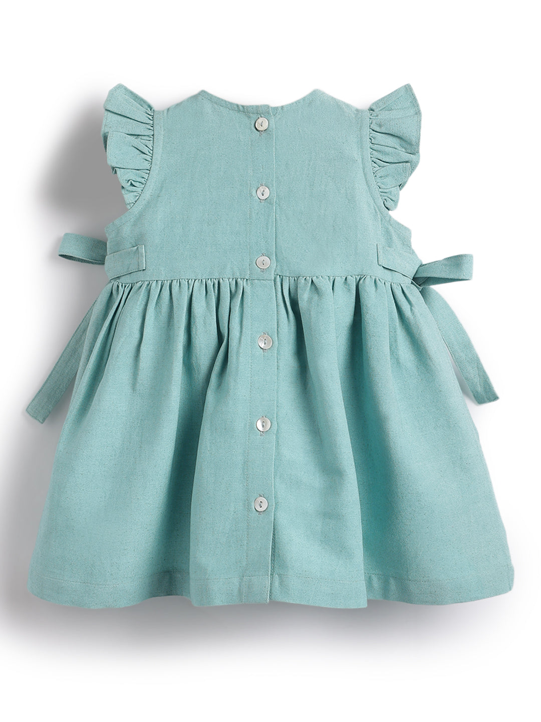 Countryside Floral Embroidery Dress - Image 5