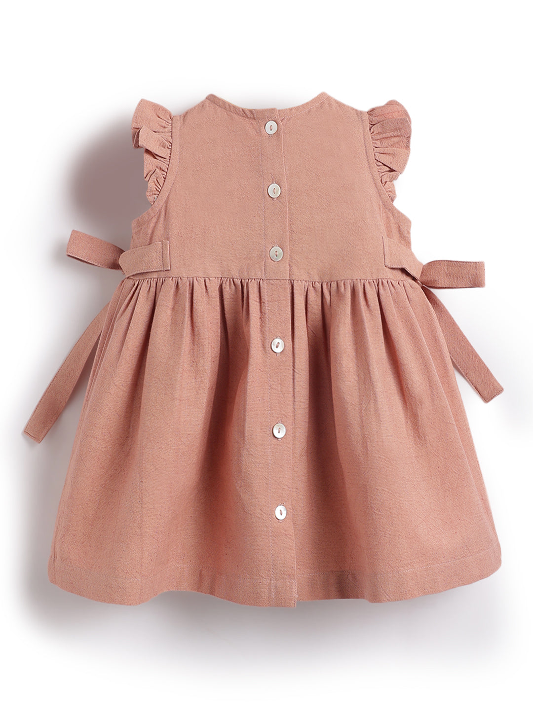 Countryside Floral Embroidery Dress - Image 5