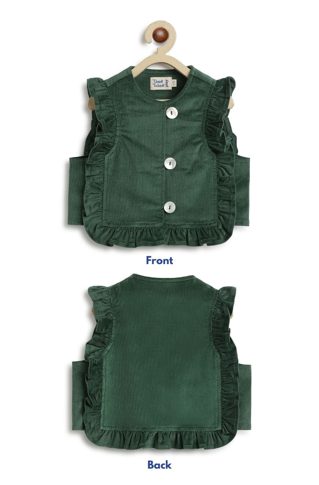Elf Princess Jacket Set Green & White - Image 6