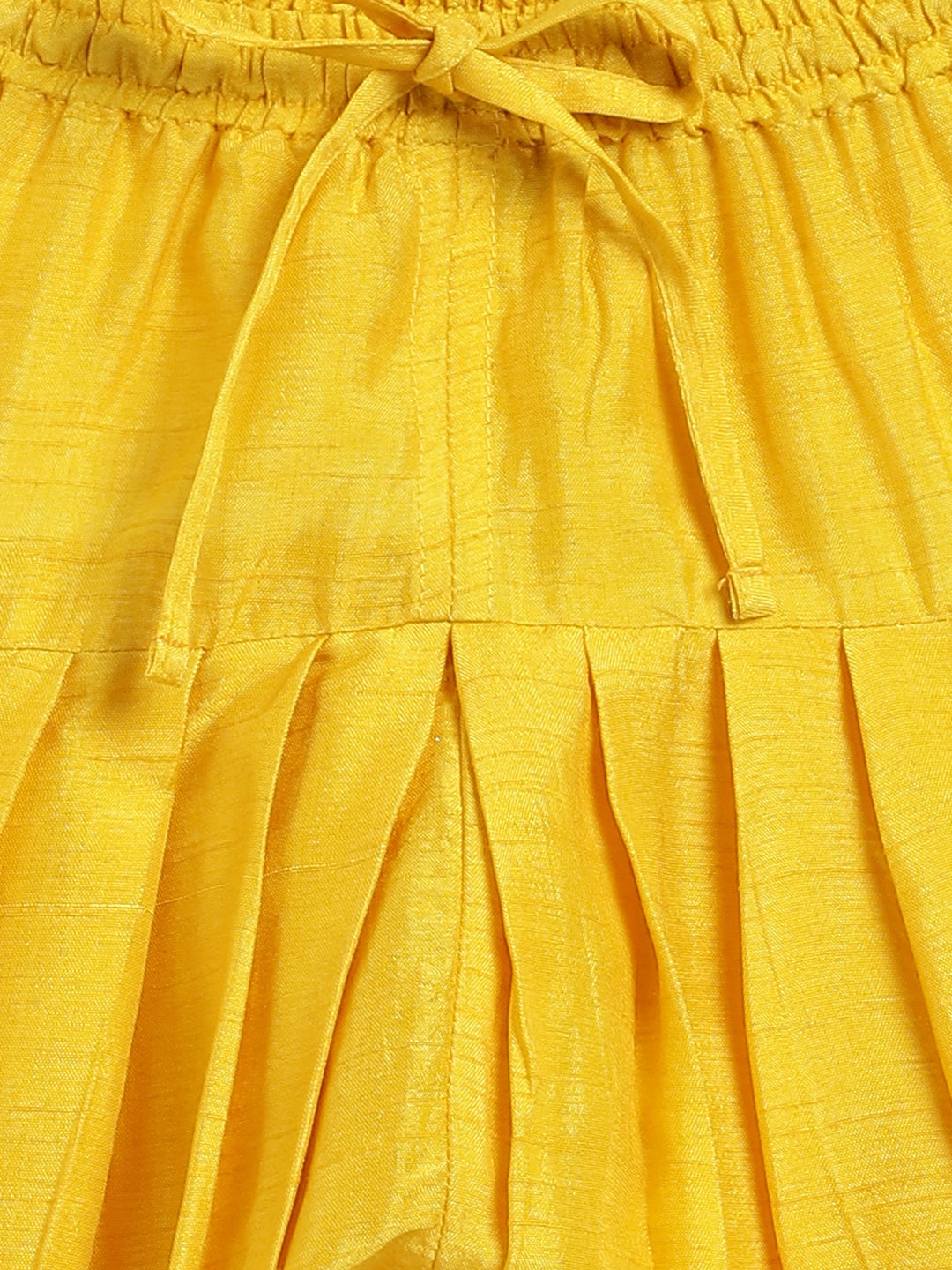 Nargis Silk Suit Set for Girls - Pink - Image 10