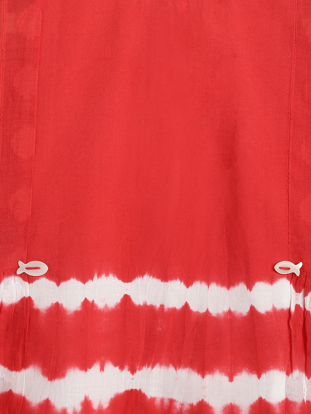 Breezy Lines Top - Red - Image 7