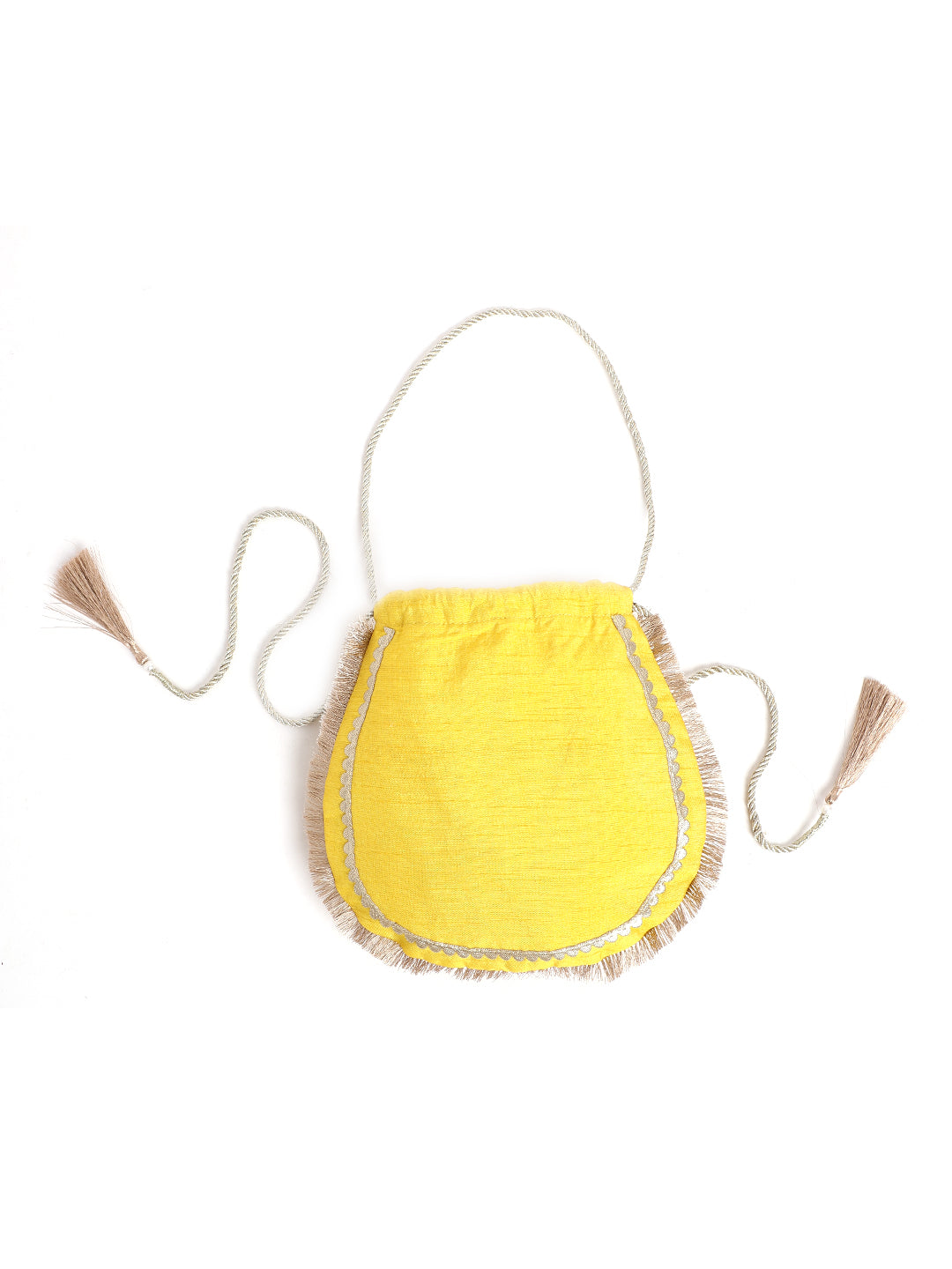 Sabah Potli Bag - Yellow - Image 3