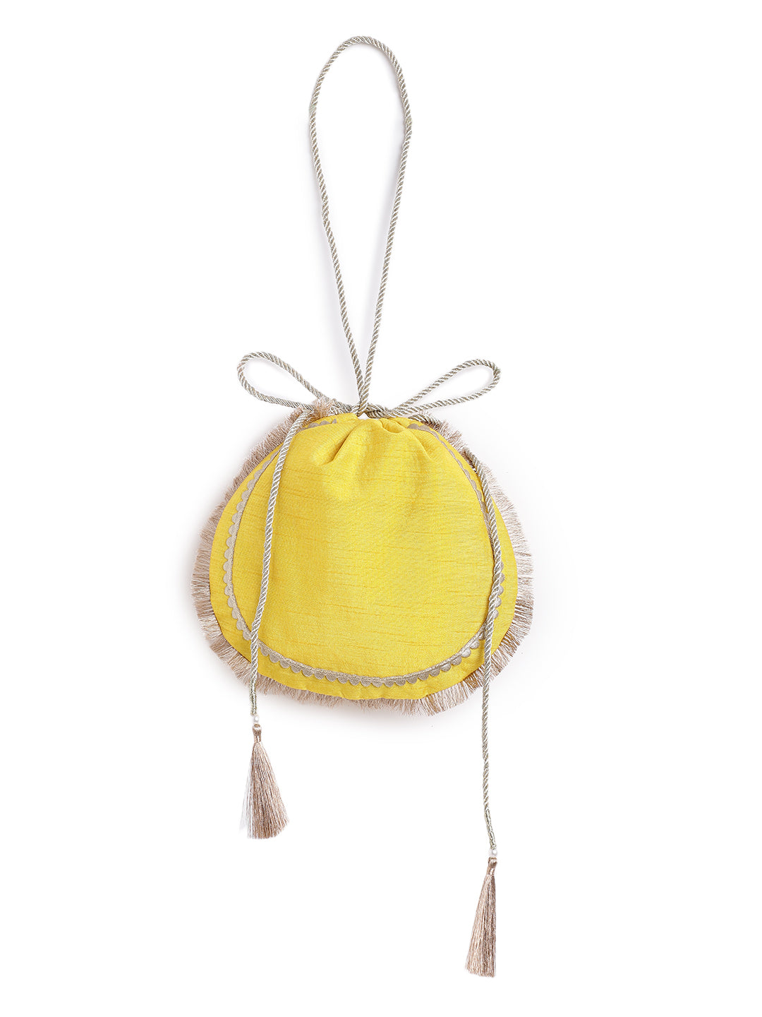 Sabah Potli Bag - Yellow - Image 2