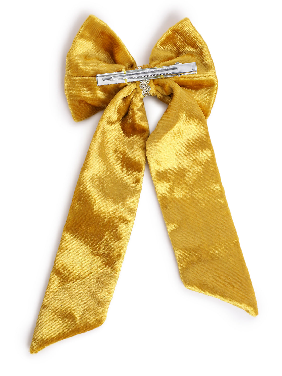Roza Bow Clip - Yellow