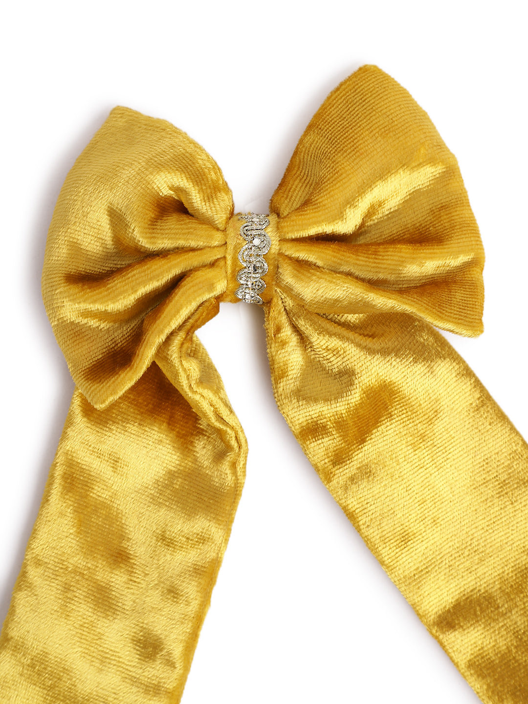 Roza Bow Clip - Yellow - Image 2