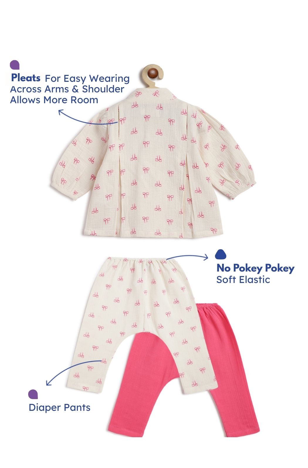 Bow & Beyond Flexi Kimono Set - Image 4