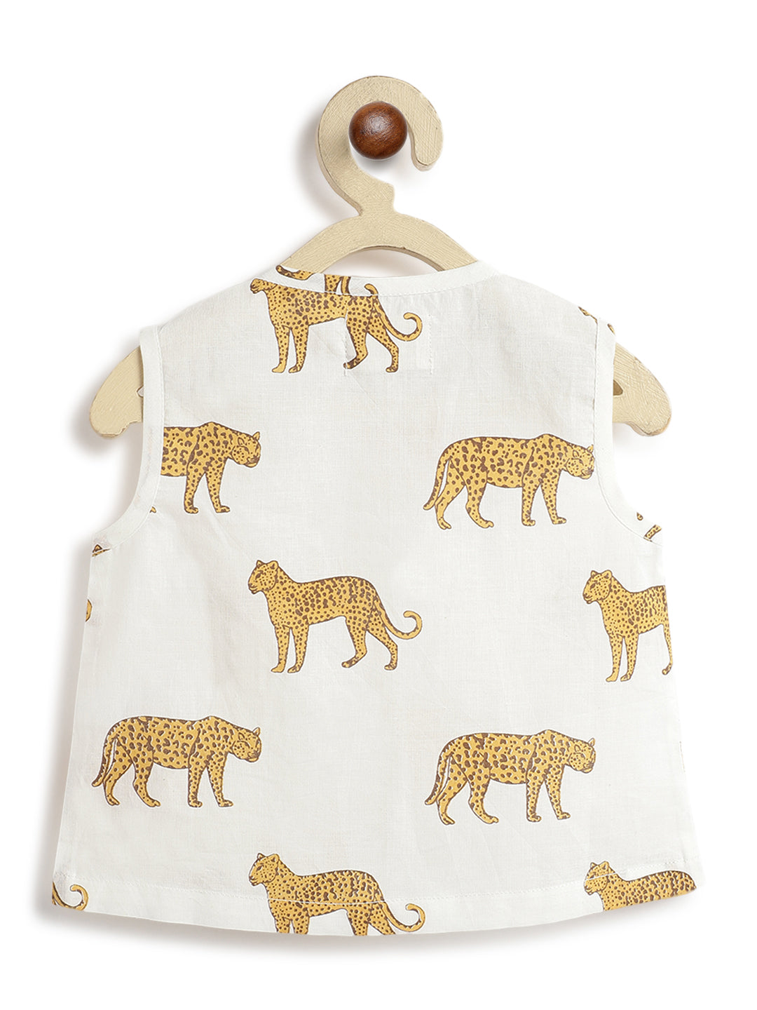 Cheetah Print Jhabla Set - Image 7