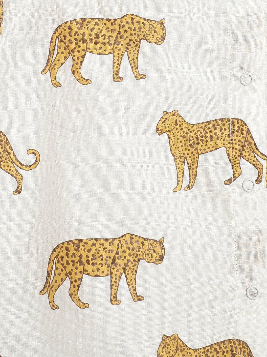 Cheetah Print Jhabla Set