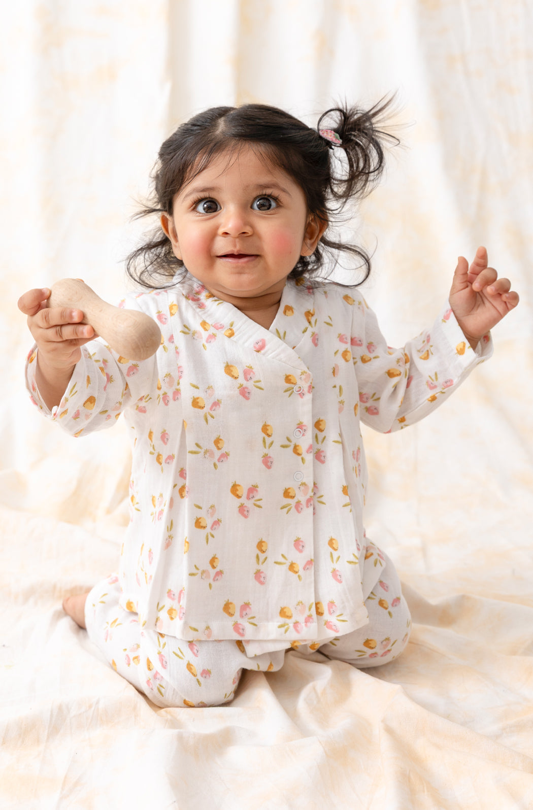 Strawberry Flexi Kimono Set