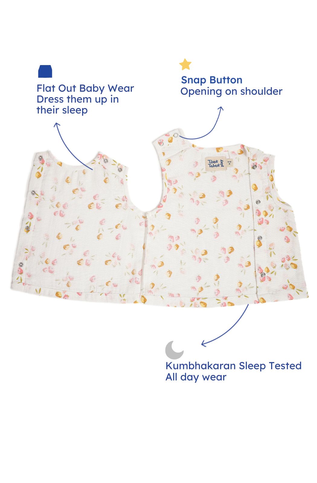 Strawberry Flexi Jhabla Set